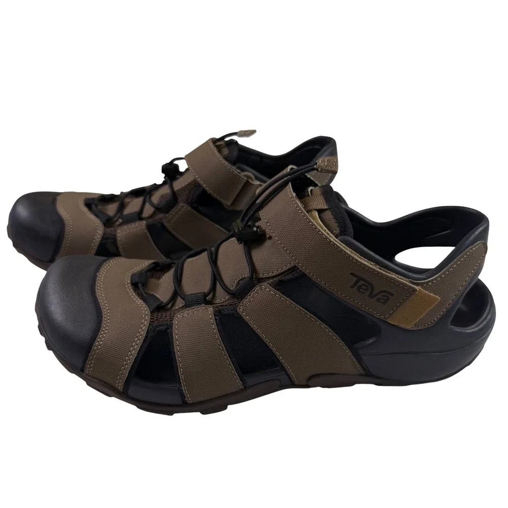 EUC Teva Mens Flintwood 1118941 Turkish Coffee Hiking Sandals Mens Size 11 Sport